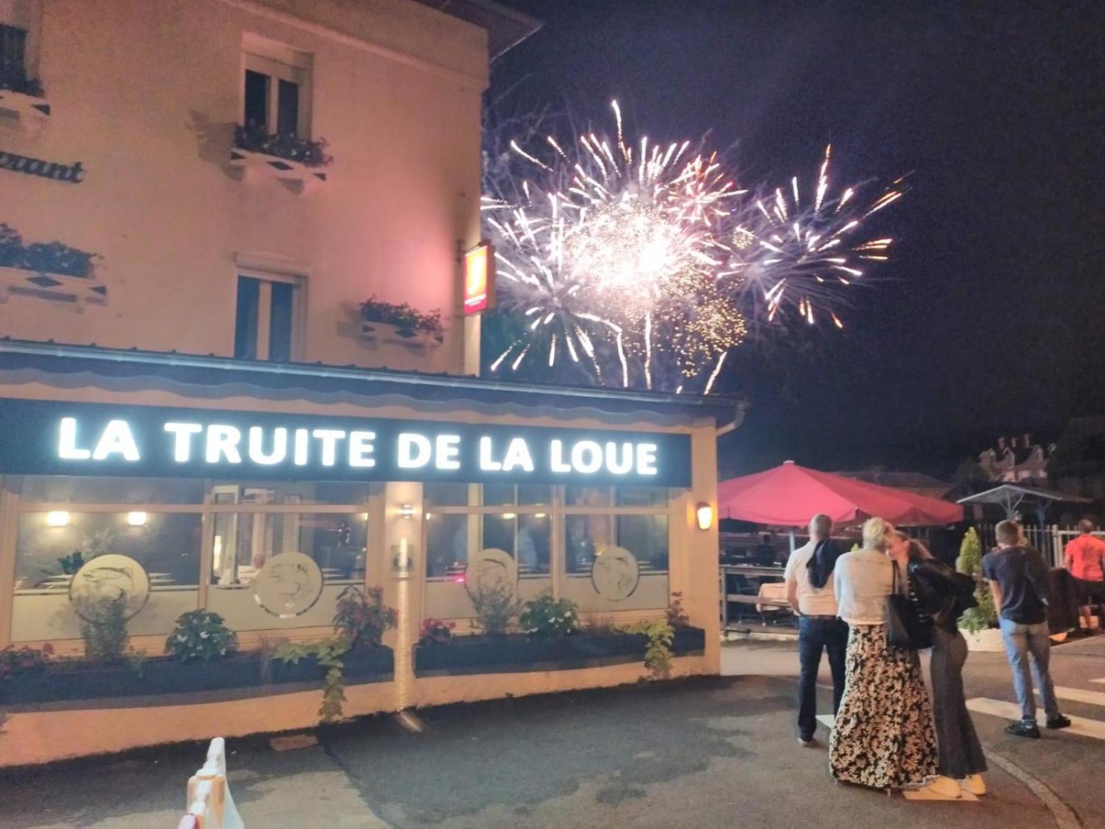 La Truite De La Loue Quingey Exterior foto
